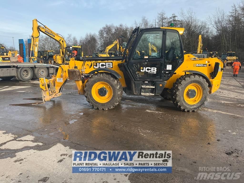 JCB 540-140 Teleskopski viljuškari