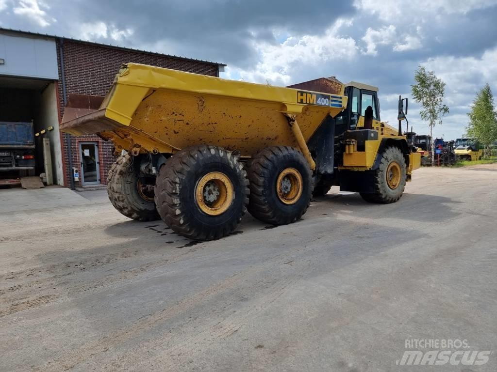 Komatsu HM 400 6x6 Zglobni damperi