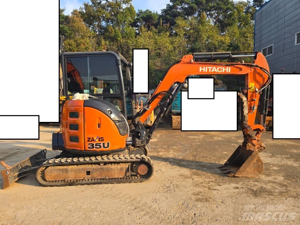  HITCHI ZX35U Mini bageri < 7t