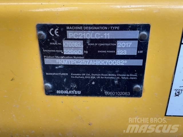 Komatsu PC210 Bageri guseničari