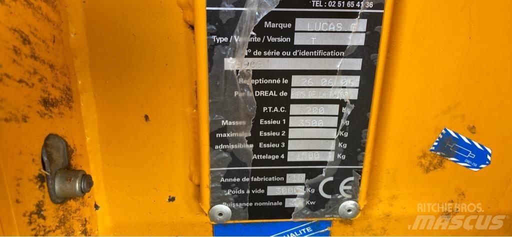 Lucas CASTOR + 60 G Oprema za istovaranje silosa