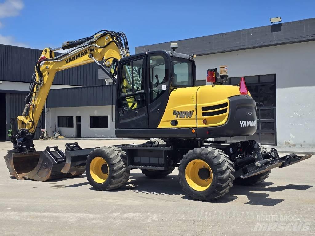 Yanmar B 110 W Bageri točkaši