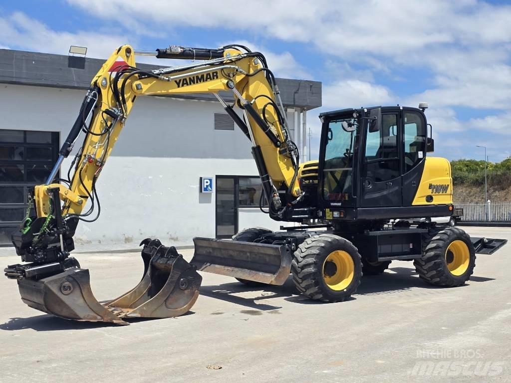 Yanmar B 110 W Bageri točkaši