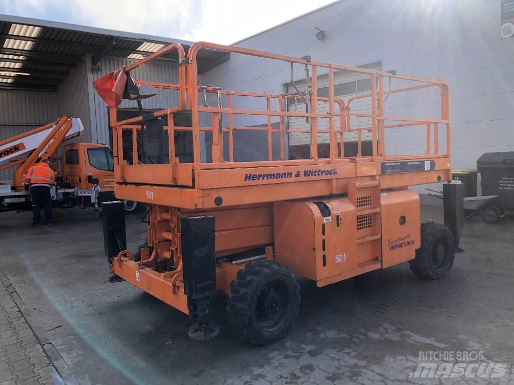 Haulotte H 12 SX Makazaste platforme