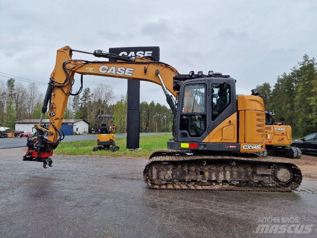 CASE CX 145 D SR LC Bageri guseničari