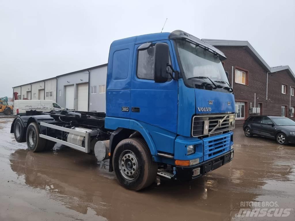 Volvo FH 12 Rol kiper kamioni sa kukom za podizanje tereta