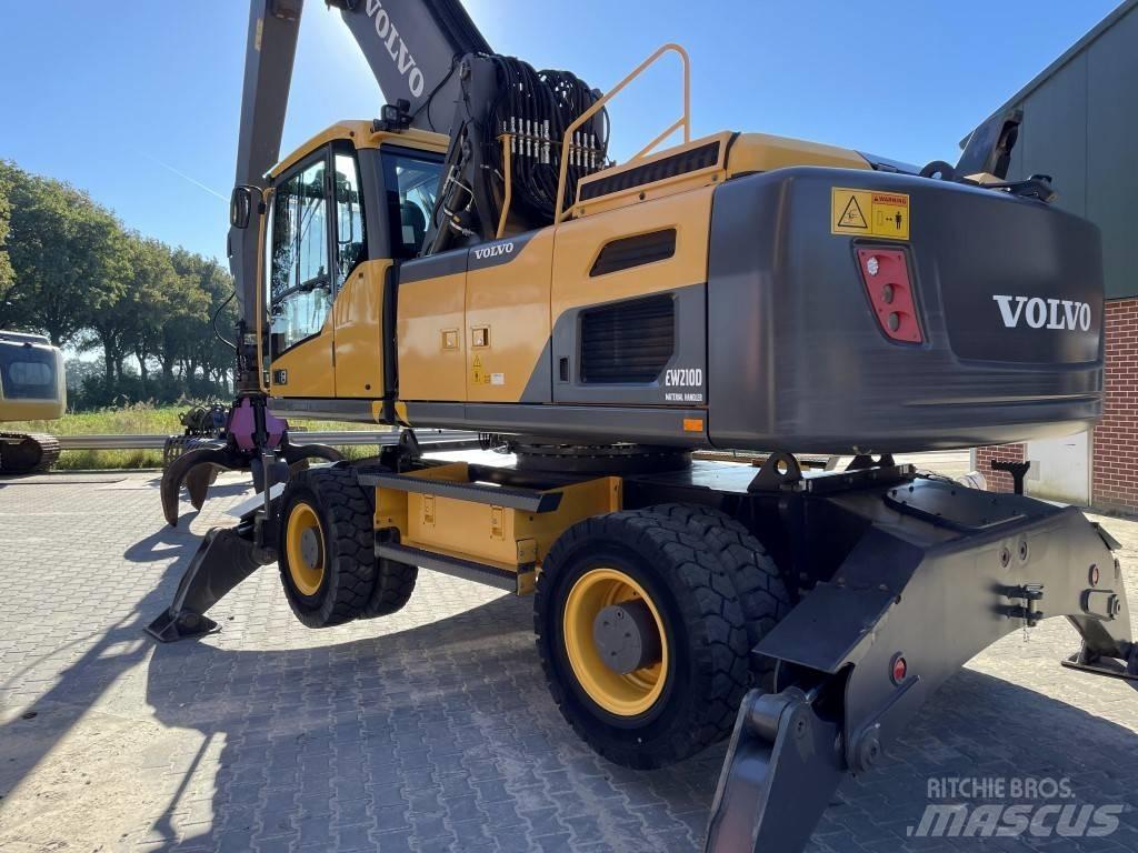 Volvo EW 210 MH Bageri za prenos primarnih/sekundarnih sirovina