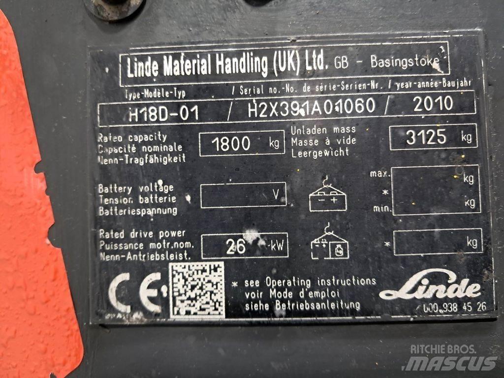 Linde H18D-01 Dizelski viljuškari