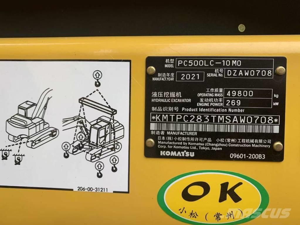 Komatsu PC500LC-10MO Bageri guseničari