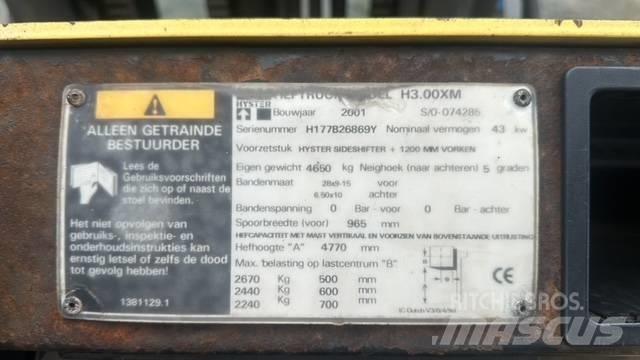 Hyster 3.00 XM Dizelski viljuškari