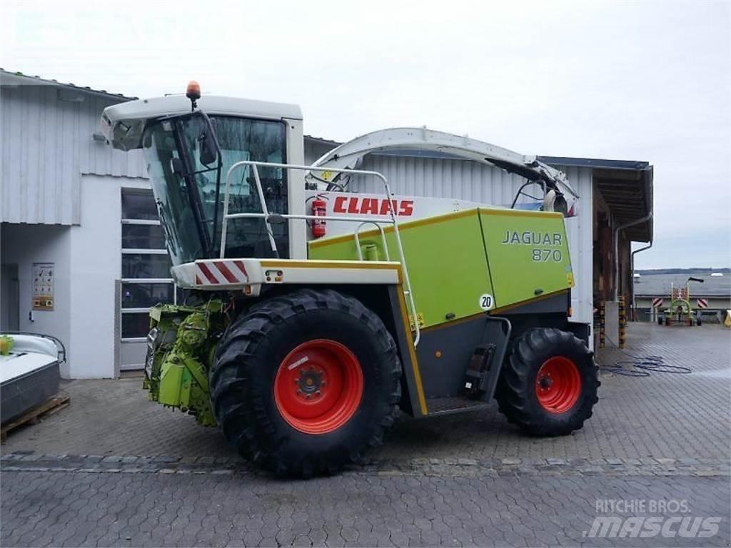 CLAAS jaguar 870 Mašine za stočnu hranu sa sopstvenim pogonom