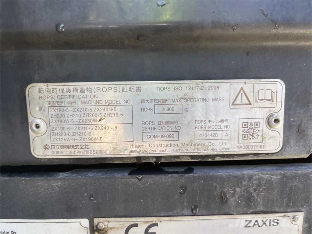 Hitachi ZX 210 LC-6 Bageri guseničari