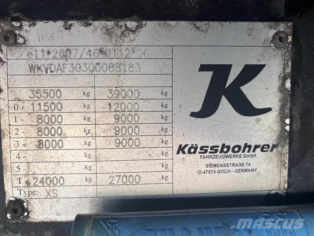 Kässbohrer Maxima Poluprikolice sa ciradom