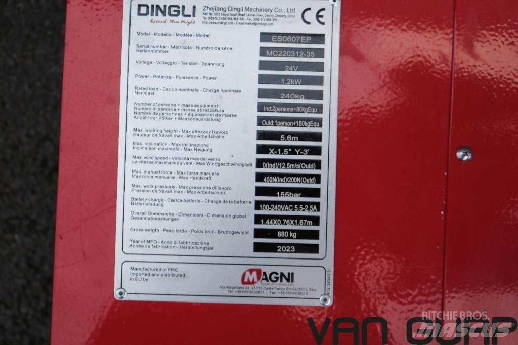 Magni ES0607DC  (5.60m) Makazaste platforme