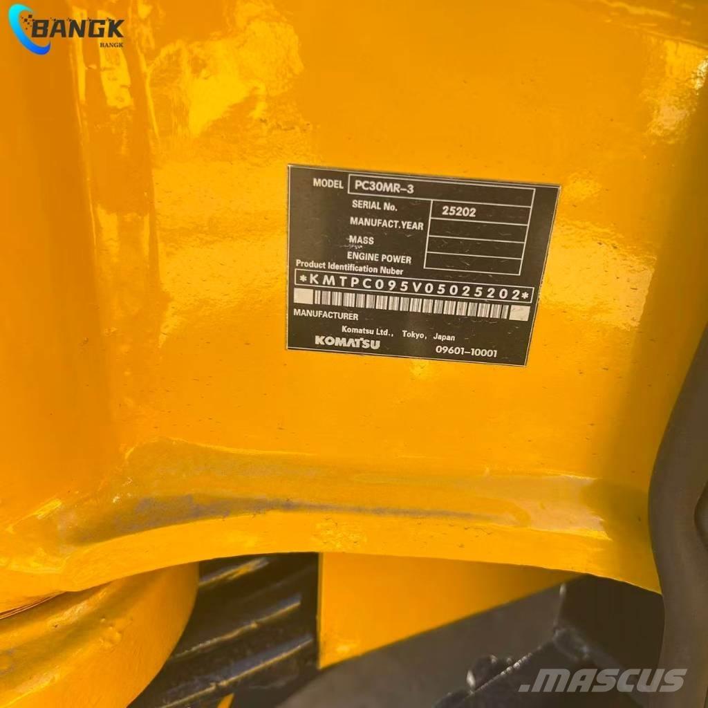 Komatsu PC 30 MR-3 Mini bageri < 7t