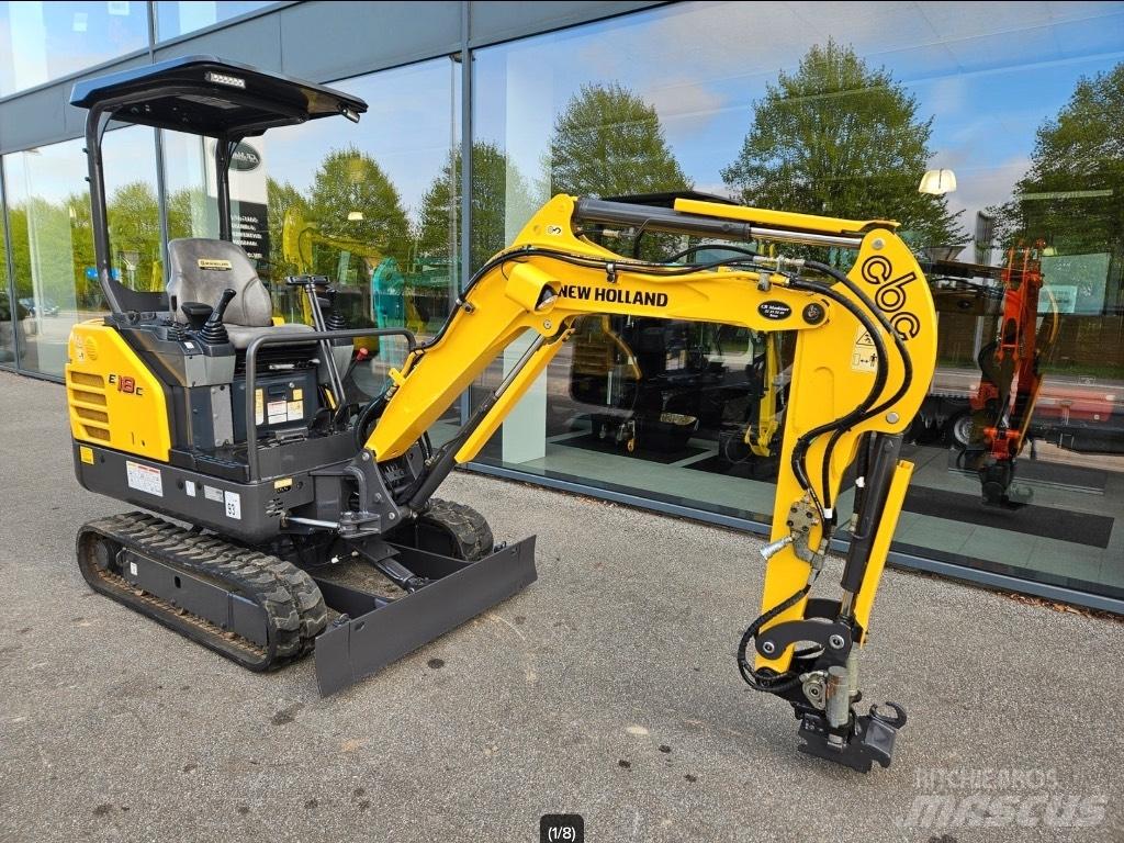 New Holland E 18 C Mini bageri < 7t