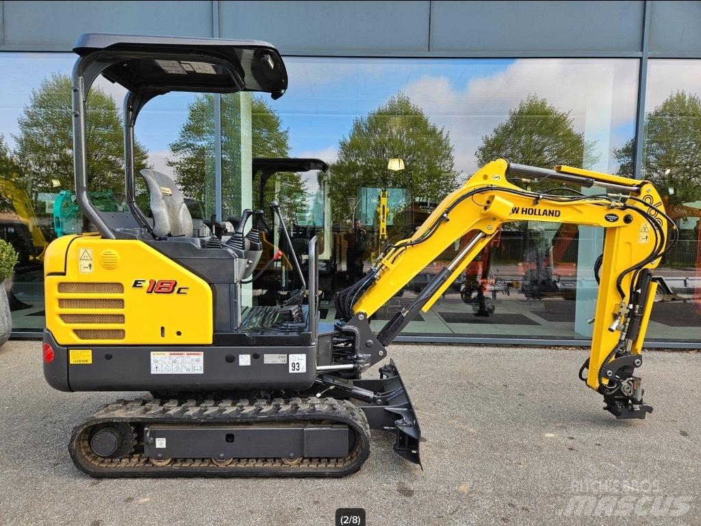 New Holland E 18 C Mini bageri < 7t