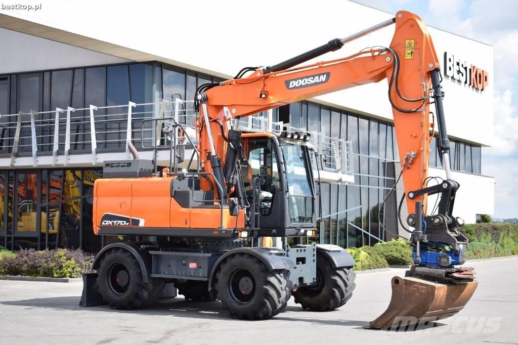 Doosan DX 170 W-5 Bageri točkaši