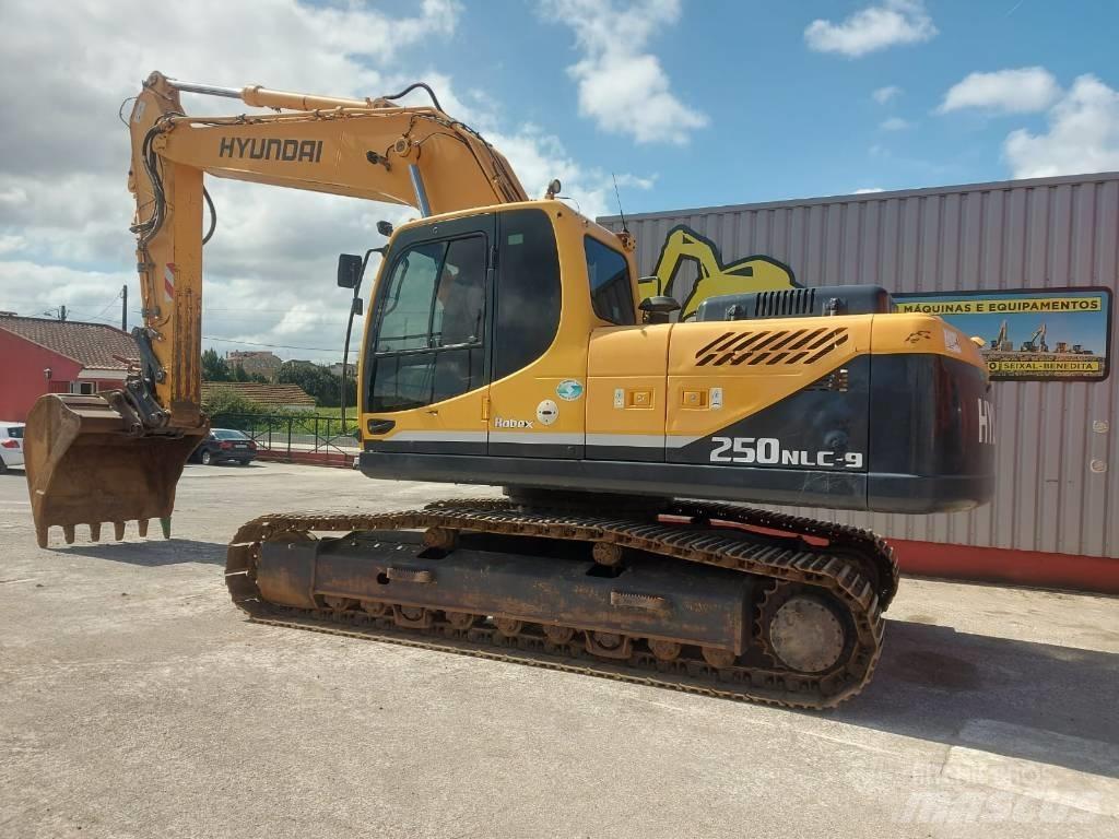 Hyundai R 250 -9 Bageri guseničari