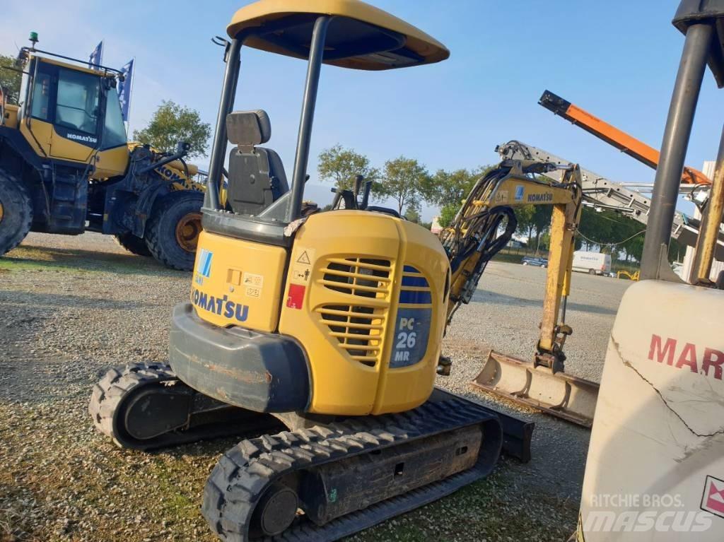 Komatsu PC26MR-3 Mini bageri < 7t
