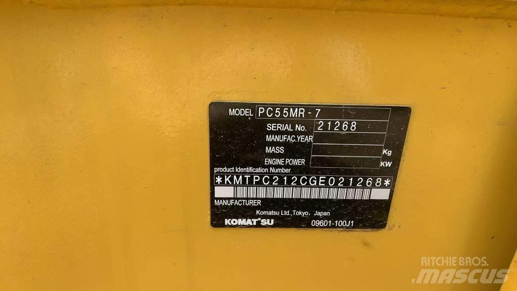 Komatsu PC 55-2 Bageri guseničari