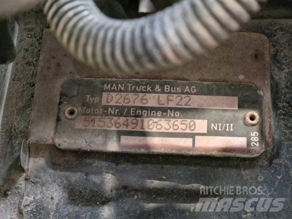 MAN D2676 LF22 Kargo motori