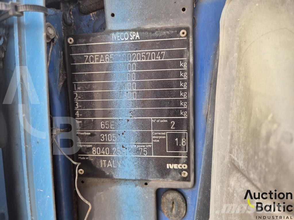 Iveco 65E10 Kamioni sa ciradom