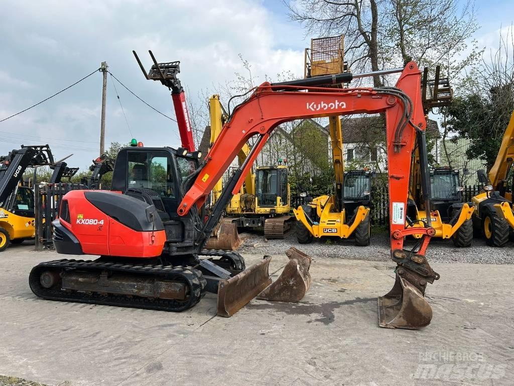 Kubota KX 80-4 Midi bageri 7t – 12t