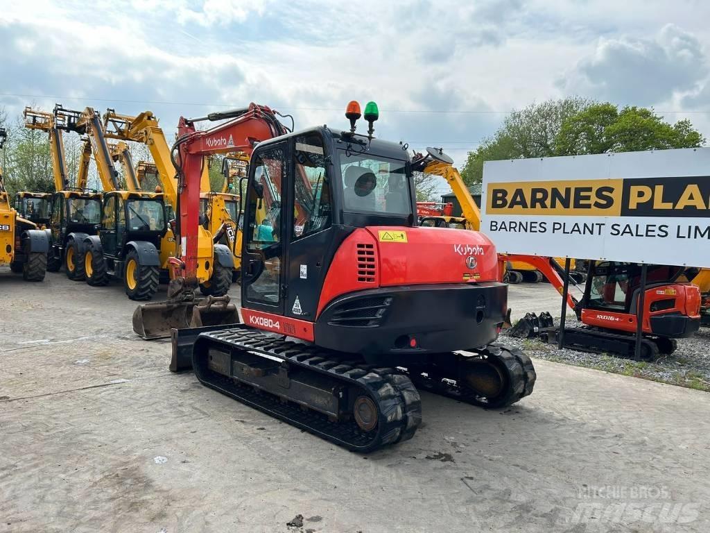 Kubota KX 80-4 Midi bageri 7t – 12t