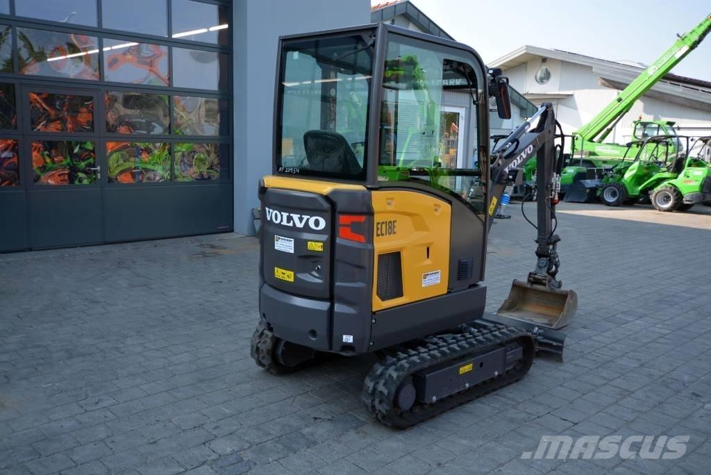 Volvo EC 18 E Mini bageri < 7t
