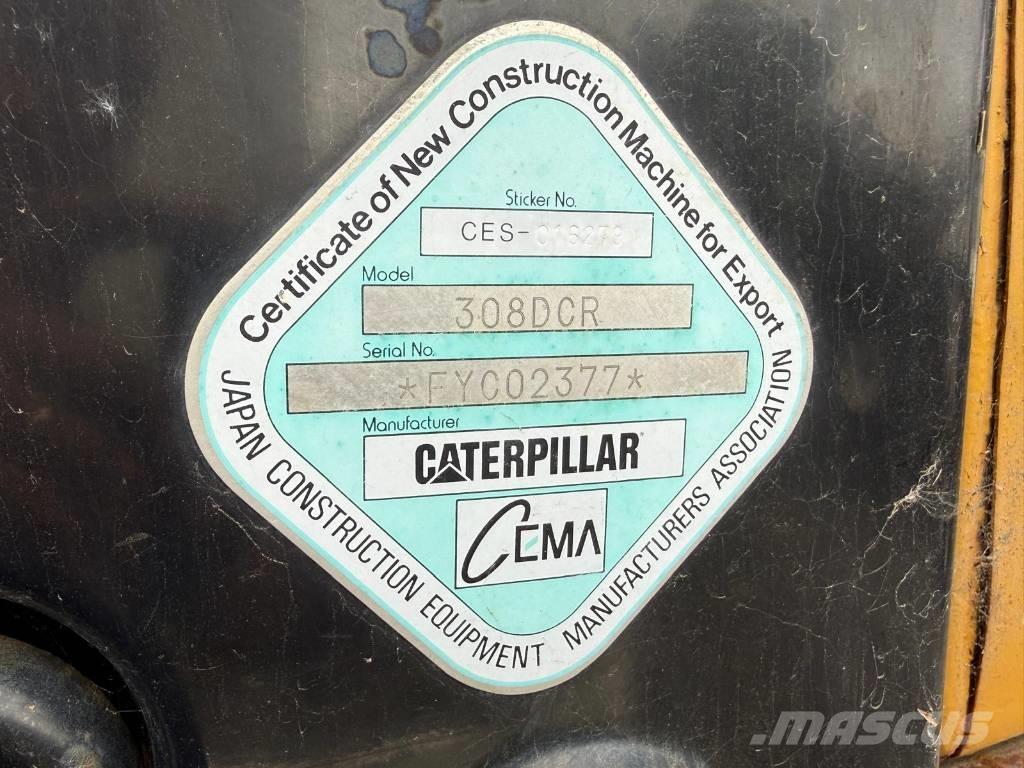CAT 308 D CR Bageri guseničari