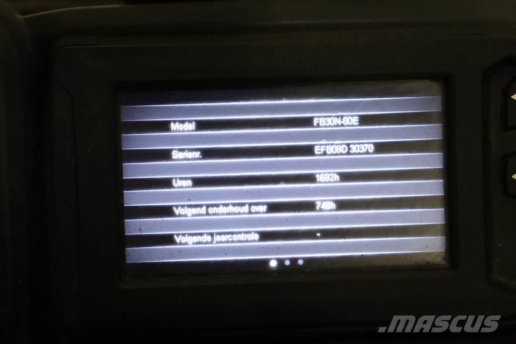 Mitsubishi FB30N Električni viljuškari