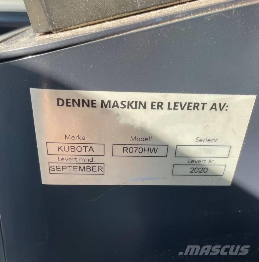 Kubota R 070 HW Utovarivači na točkove