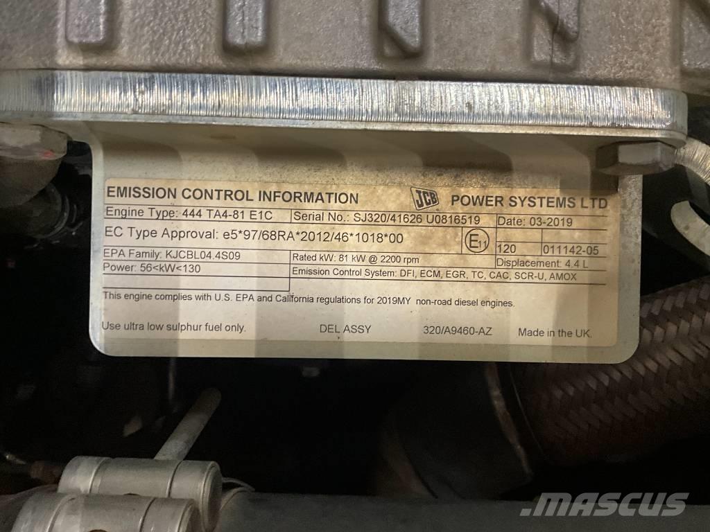 JCB JS 145 LC Bageri guseničari