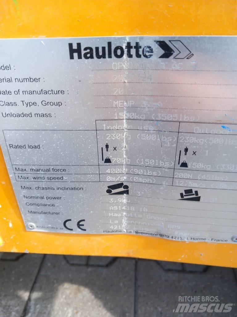 Haulotte Optimum  8 Makazaste platforme