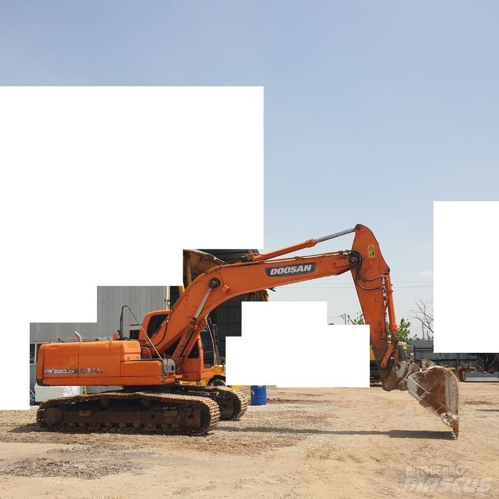 Doosan DX 220 LCA Bageri guseničari