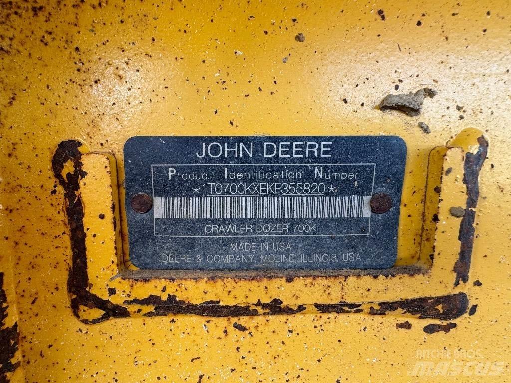 DEERE 700K LGP Buldožeri guseničari