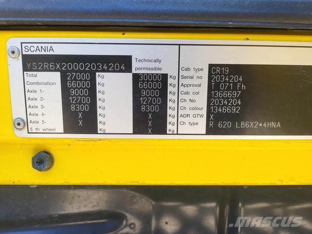 Scania R620 6X2*4 Kiperi kamioni