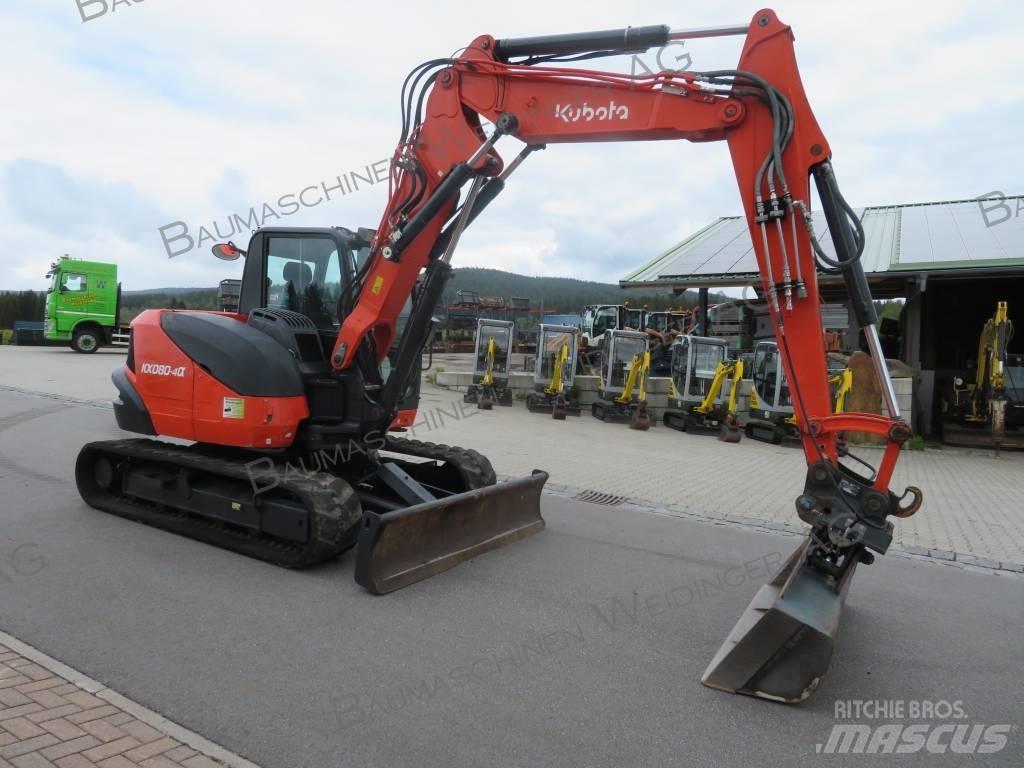 Kubota KX 080-4 Mini bageri < 7t