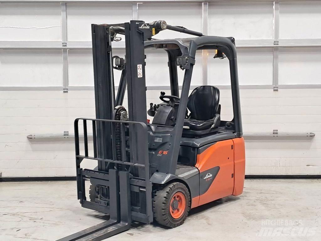 Linde E16C-02 Električni viljuškari