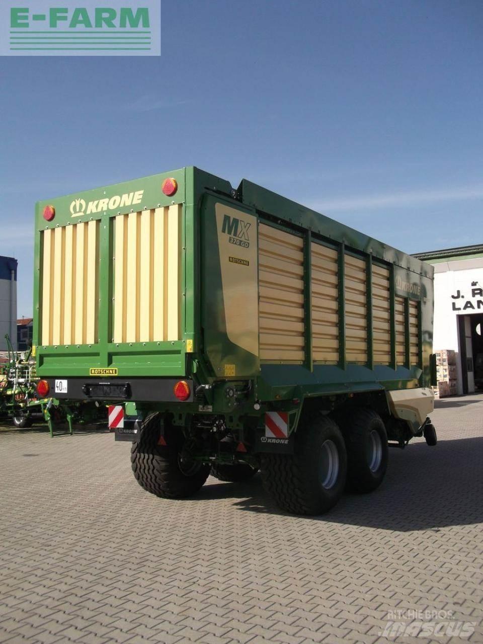 Krone mx 370 gd Prikolice za zrno