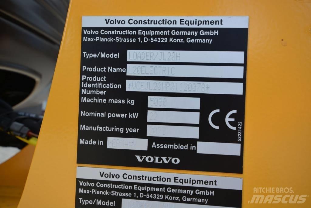 Volvo L 20 electric Utovarivači na točkove