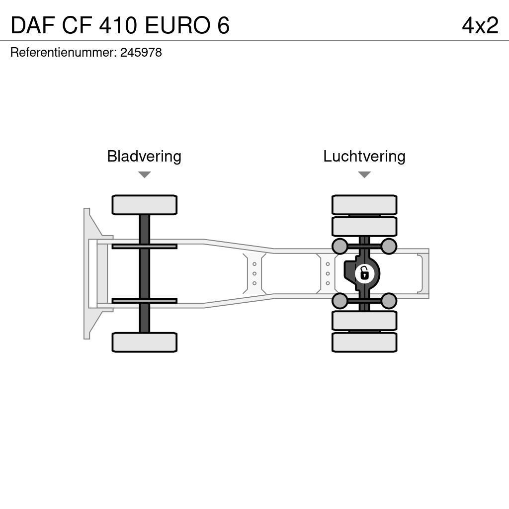 DAF CF 410 EURO 6 Tegljači