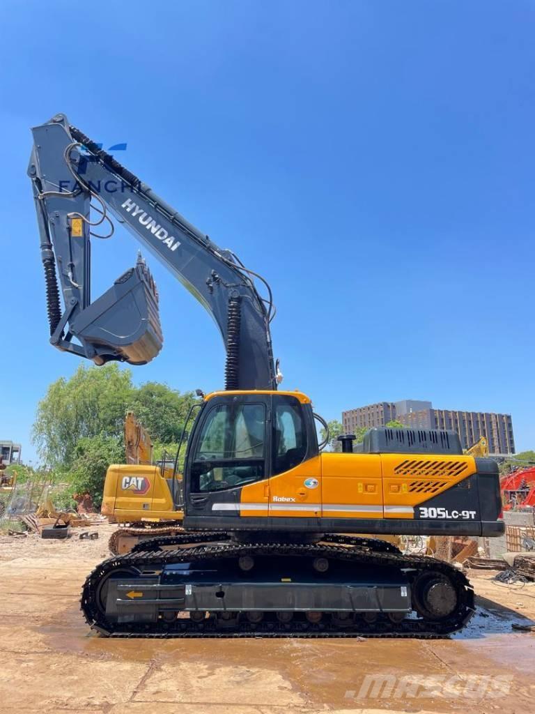 Hyundai 305lc-9t Bageri guseničari