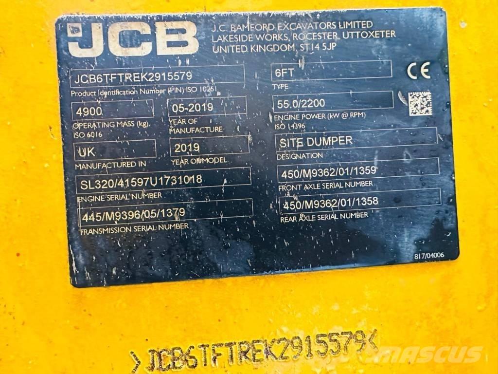 JCB 6 T Damperi za gradilište