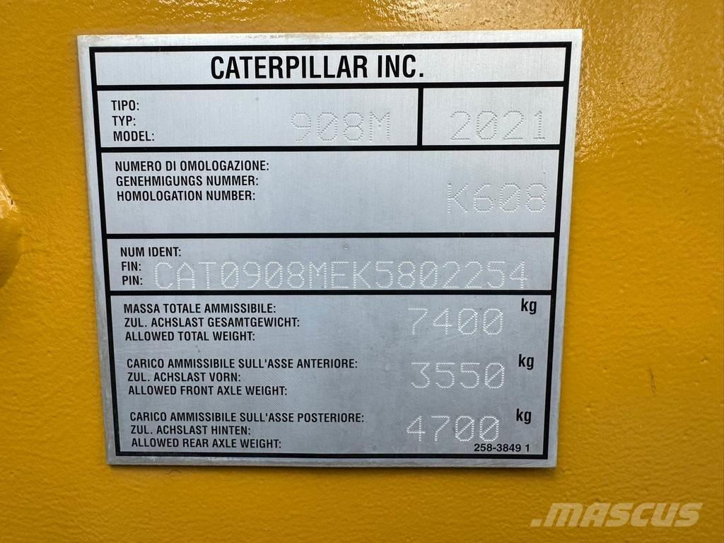 CAT 908M Utovarivači na točkove