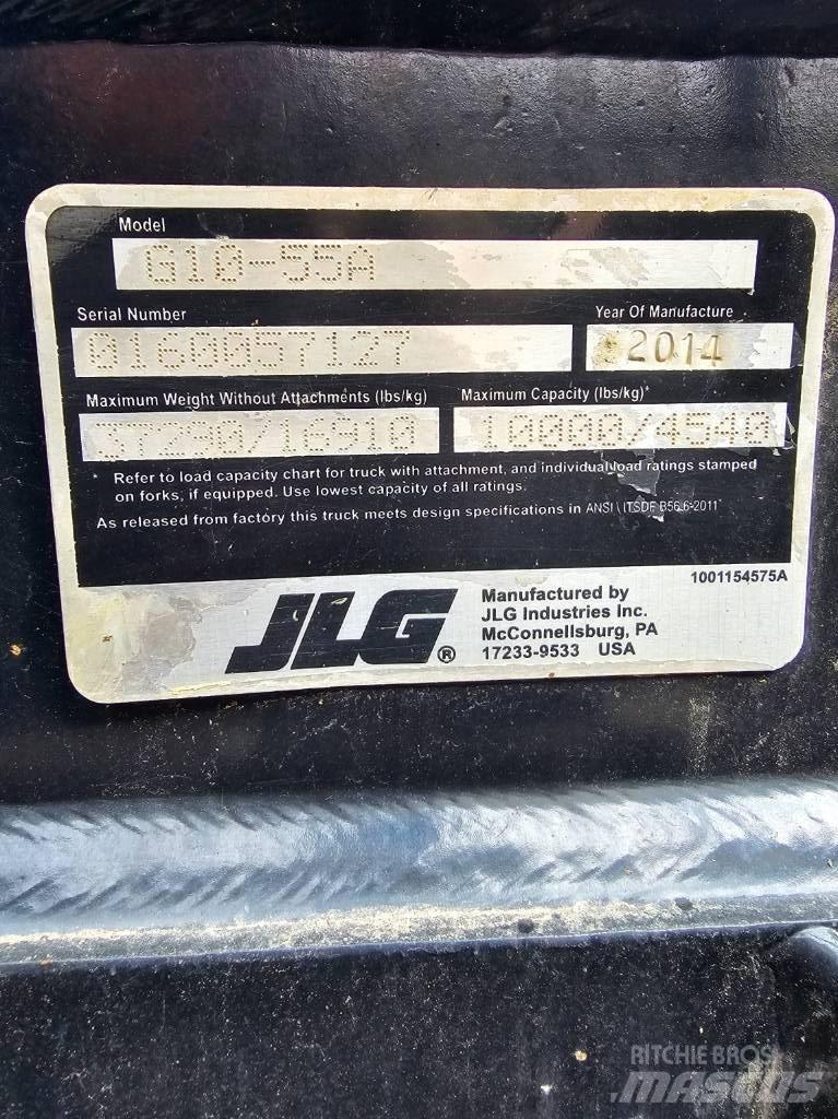 JLG G 10-55 A Teleskopski viljuškari