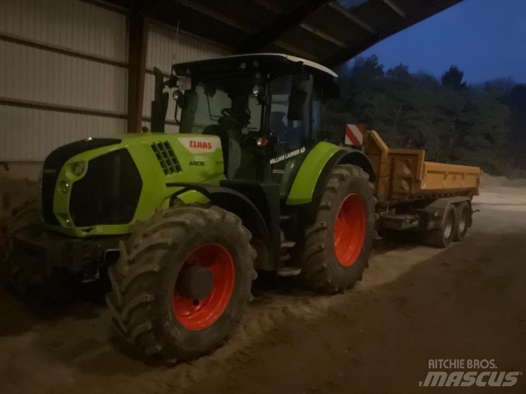 CLAAS ARION 650 cis + Traktori