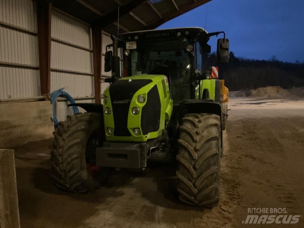 CLAAS ARION 650 cis + Traktori