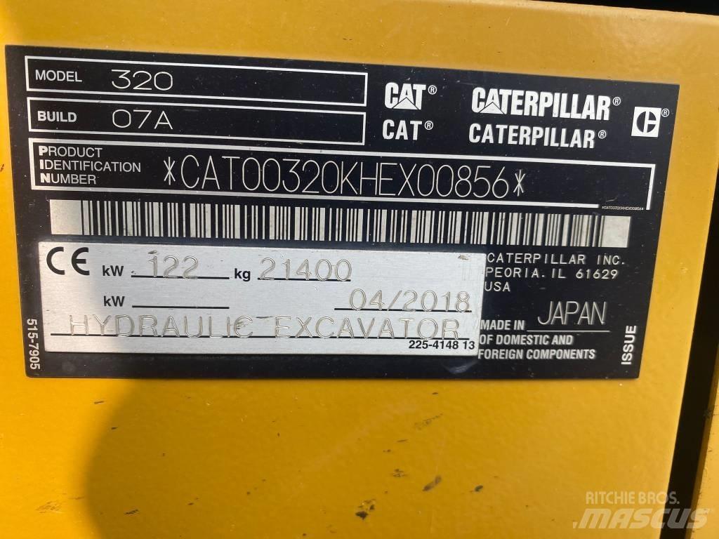 CAT 320 Bageri guseničari